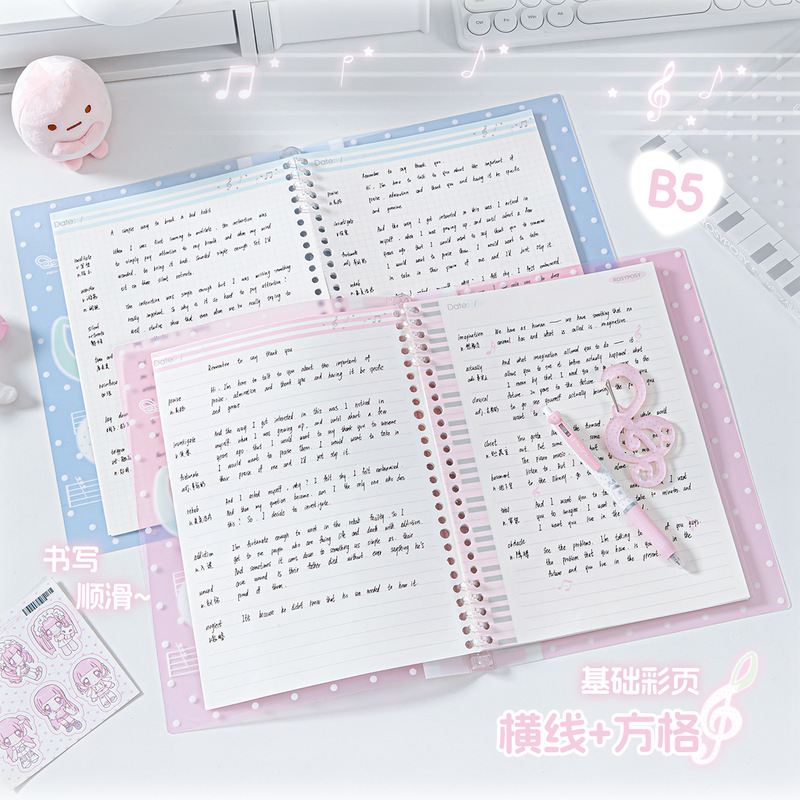 Блокнот Rosyposy Melody Loose  – обзор и цена Blank Sheet Music Notebook