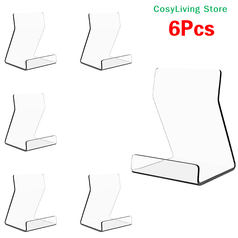 1/2/6 шт. Прозрачная акриловая – обзор и цена Clear Acrylic Book Stand Holder